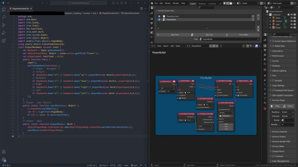 Logic Node Editor Example